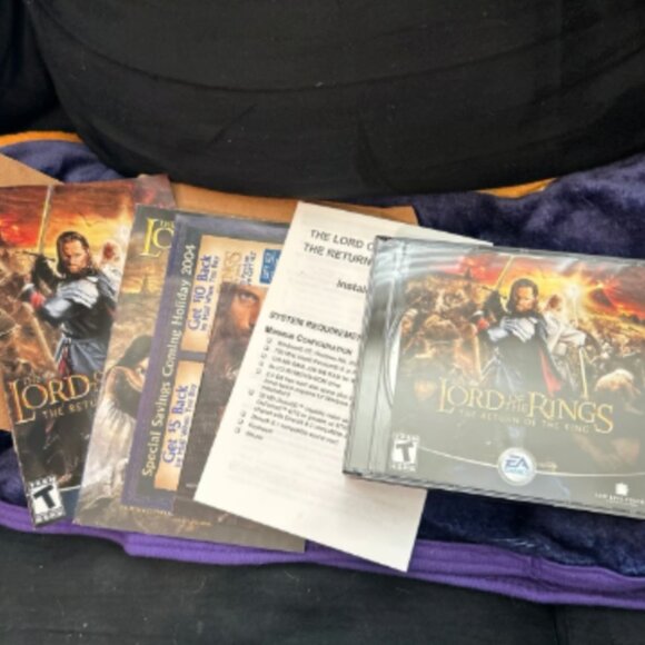 EA Games The Lord of the Rings: The Return of the King PC CD-Rom Game 2005 CIB - Picture 4 of 8